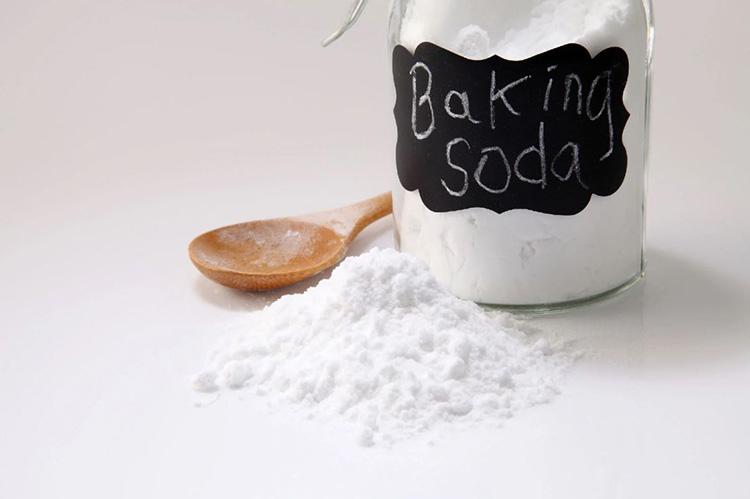 Baking soda giúp tẩy da chết