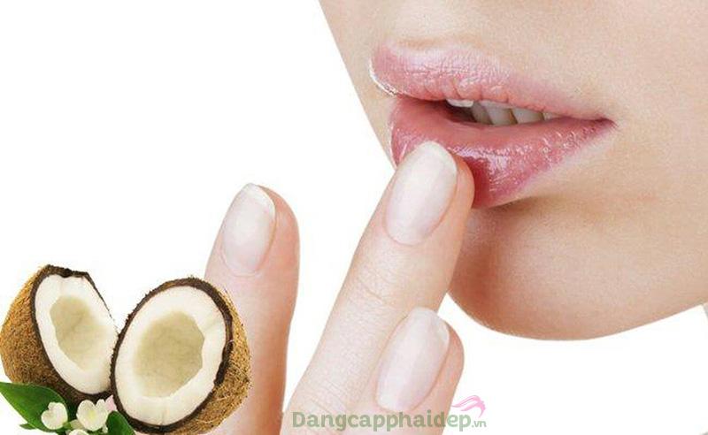 Dầu dừa có trị thâm môi không?